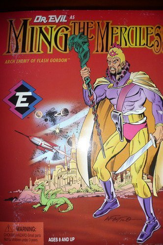Captain Action as Ming the Merciless