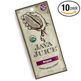 Java Juice Liquid Coffee Extract, Original, 0.5-Ounce Poly-Lined Bags (Pack of 10)
