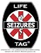   - Seizures Medical ID Tags 5-pack