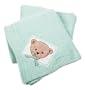 Lambs & Ivy Dream Teddy Chenille Blanket with Applique