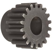 Martin Spur Gear, 14.5° Pressure Angle, High Carbon Steel, Inch, 4 Pitch