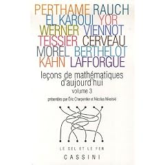 Le�ons de math�matiques d'aujourd'hui : Volume 3