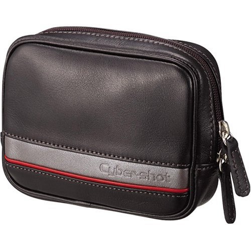 Sony LCSFED Soft Carrying Case for F Series Digital Cameras (Black Leather)