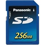 Panasonic 256MB SD Memory Card with up to 10MB/s (up to 66x) writing speed