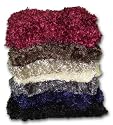 CLEARANCE Fun and Funky Fuzzy Scarf in Black only