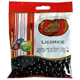 Jelly Belly Licorice, 6.25-Ounce Bags (Pack of 12)