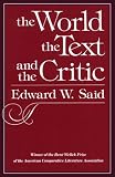 The World, the Text, and the Critic