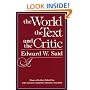 The World, the Text, and the Critic