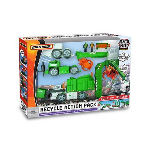 mega rig matchbox recycle action pack building system  more detail click!