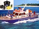 21" R/C Super Police Boat Radio Controlled Electric Powered RC Ocean Guard