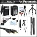 All In Accessory Kit For Panasonic Lumix DMC-FZ60 DMC-FZ60K DMC-FZ100 DMC-FZ40 DMC-FZ47 DMC-FZ150 DMC-FZ150K Digital Camera Includes Extended (1200Mah) Replacement DMW-BMB9 Battery + Ac/Dc Charger + 57