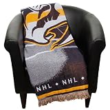 Nashville Predators NHL Triple Woven Jacquard Throw (019 Series) (48x60")