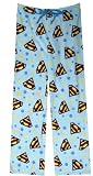 Super Girl S Logo on Light Blue Lounge Pants for women