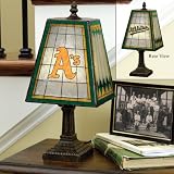 Memory Company Oakland Athletics 14 Art Glass Lamp