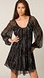 Tracy Reese Black Georgette Chemise