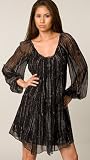 Tracy Reese Black Georgette Chemise