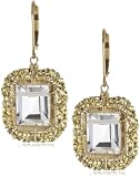 Dana Kellin Gem Cut Crystal Quartz And Rectangle Earrings Dana Kellin Gem Cut Crystal Quartz And Rectangle Earrings