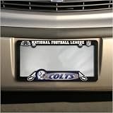 Indianapolis Colts Black Plastic License Plate Frame