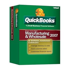 QuickBooks Premier Manufacturing and Wholesale Edition 2007 [OLDER VERSION]