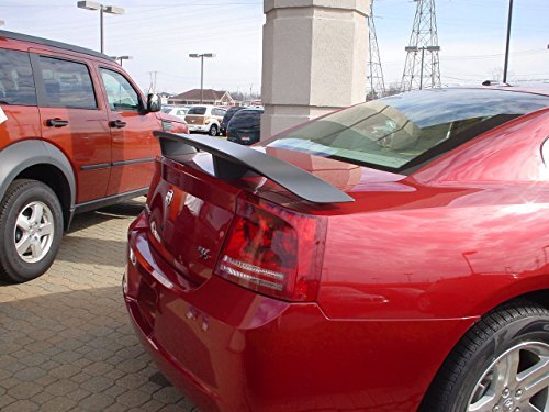 Dodge Charger Rear Spoiler Primed 2006-2010 Factory Style JSP 388023 (Gray Primer)