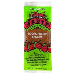 Stretch Island All-Natural Autumn Apple Fruit Strips, 0.5-Ounce Bars (Pack of 30)