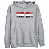 Sweatshirt Heather Gray  Triple Color Trinidad & Tobago  Country