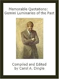 Memorable Quotations: Gemini Luminaries of the Past
