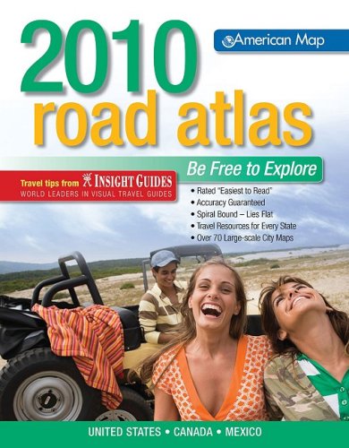American Map United States Road Atlas 2010 Midsize (Road Atlas: United States, Canada, Mexico) (AMC Road Atlas)