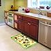 Cushion Comfort Napa Fruit Kitchen Mat, 18-Inch by 30-Inch