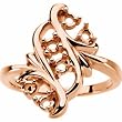 14K Rose Gold Mother's Ring - 6 Gemstone -- YOU CHOOSE THE COLORS!