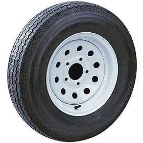 - High-Speed Radial Trailer Tire Assembly, Modular, ST205 75R15 by 
