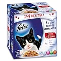 Felix So gut wie es aussieht Fleisch Mix 24x100g Katzenfutter  von Purina