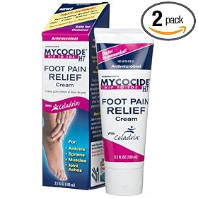 Mycocide HT Foot Pain Relief Cream with Celadrin, 3.5-Ounce Boxes (Pack of 2)