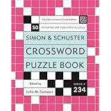 simon and schuster crossword puzzle book 234 the original crossword puzzle publisher simon  schuster crossword