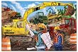 Melissa & Doug Construction 24pc Floor Puzzle