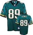 Marcedes Lewis Jersey: Reebok Teal Replica #89 Jacksonville Jaguars Jersey