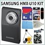 Samsung HMX-U10 Ultra-Compact Full-HD Camcorder in Black + 8GB Deluxe Accessory Kit