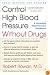 Control High Blood Pressure Without Drugs: A Complete Hypertension Handbook