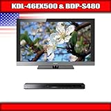 Sony KDL-46EX500 - 46" BRAVIA LCD TV + Sony BDP-S480 - 3D Blu-ray disc play ....