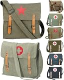 Retro Style Vintage Classic Medic Bag with Cross - Unisex