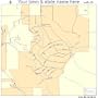 Street & Road Map of Woodland Hills, Utah UT - Printed poster size wall atlas of your home town