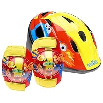 Bell Let's Ride Toddler Helmet and Pads Fun Pack - Red