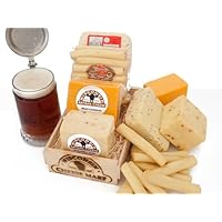 Beer Cheese Collection Gift Basket by Wisconsin Cheese Mart