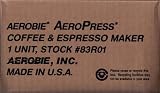 Aeropress Coffee and Espresso Maker with Eco Friendly Packaging
