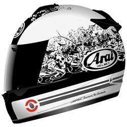 Arai Thrill Vector 2 Street Bike Racing Motorcycle Helmet - White