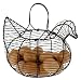 Combrichon Antiqued Iron Hen Basket [World Cuisine]
