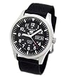 Seiko 5 Sports #SNZG15 Men's Nylon Strap Military Dial 100M Automatic Watch