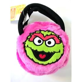 Sesame Street Oscar Plushy bag Purse