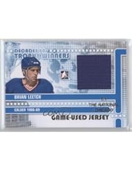 From Amazon.com. Click for details:
 Brian Leetch #1/1 (Hockey Card) 2010-11 ITG Decades 1980s Trophy Winners Jerseys Black Chicago National Convention #TWJ28 Brian Leetch #1/1 (Hockey Card) 2010-11 ITG Decades 1980s Trophy Winners Jerseys Black Chicago National Convention #TWJ28