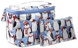 Nick & Nora Women's Beauty Case Set Penguins N11079Ts Clutch